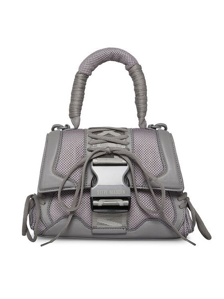 Steve Madden Torebka Bdiego Crossbody SM13000896-04005-GRY Szary. Szare torebki klasyczne damskie Steve Madden, bez wzorów, z materiału, bez dodatków. Za 379.99 zł.