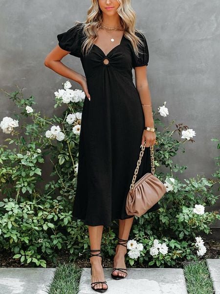 Milan Kiss Sukienka w kolorze czarnym rozmiar: S. Czarne sukienki damskie Milan Kiss, s, bez wzorów, bez kołnierzyka, bez ramiączek, maxi. Za 119.12 zł.