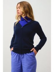 AUTHENTIC CASHMERE Kaszmirowy kardigan "Colombis" w kolorze granatowym rozmiar: XL. Niebieskie kardigany damskie AUTHENTIC CASHMERE, xl, bez wzorów, z kaszmiru. Za 387.24 zł.