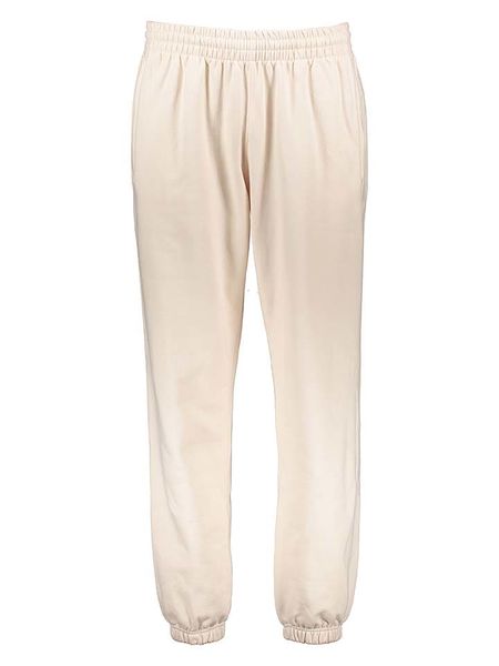 Adidas Spodnie dresowe w kolorze beżowym rozmiar: M. Brązowe spodnie dresowe męskie Adidas, bez wzorów, z bawełny. Za 100.28 zł.