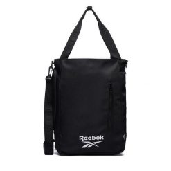 Torebka Reebok. Czarne torebki klasyczne damskie Reebok, bez wzorów, bez dodatków. Za 159.99 zł.