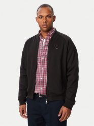 Tommy Hilfiger Bluza Essential MW0MW44934 Czarny Regular Fit. Czarne bluzy bez kaptura męskie Tommy Hilfiger, m, z bawełny. Za 649.99 zł.
