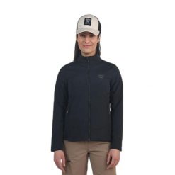 Damska kurtka narciarska Rossignol Opside. Czarne kurtki narciarskie i snowboardowe damskie Rossignol, l, bez wzorów, z materiału, bez kaptura, narciarskie, primaloft. Za 943.45 zł.