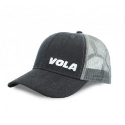 Czapka Vola Classic. Szare czapki męskie VOLA, na zimę, bez wzorów, z materiału, eleganckie. Za 144.50 zł.