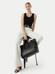 Liu Jo Torebka AA6116 E0958 Czarny. Czarne torebki klasyczne damskie Liu Jo, bez wzorów, ze skóry, bez dodatków. Za 729.99 zł.