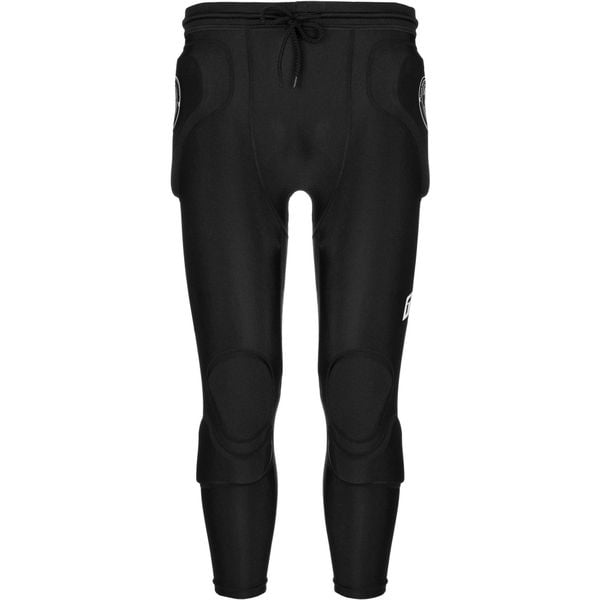 Spodenki kompresyjne 3/4. Czarne szorty damskie REUSCH, bez wzorów, sportowe. Za 329.99 zł.