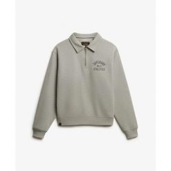 Sweter damski Superdry Athletic. Szare swetry klasyczne damskie Superdry., xl, bez kołnierzyka. Za 330.20 zł.