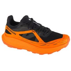 Buty Salomon Ultra Flow Gtx 474740 czarno-pomarańczowe czarne. Czarne obuwie do biegania damskie . Za 708.57 zł.