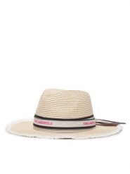 Karl Lagerfeld Kids Kapelusz Z31199 S Beżowy. Brązowe czapki dziecięce Karl Lagerfeld Kids, bez wzorów. Za 149.99 zł.