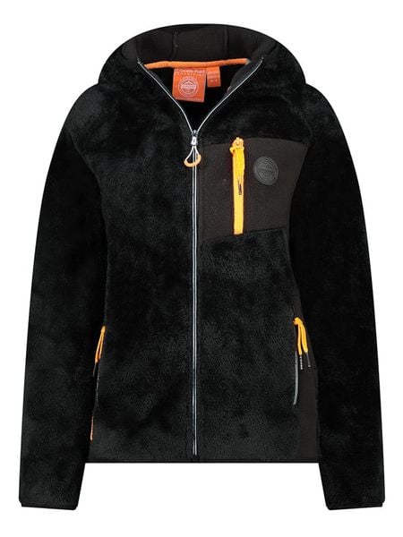 Canadian Peak Kurtka polarowa "Toscaneak" w kolorze czarnym rozmiar: L. Czarne kurtki damskie Canadian Peak, l, bez wzorów, z materiału, bez kaptura. Za 184.46 zł.