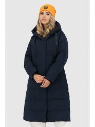 Alife and kickin Płaszcz zimowy "DitteAK" w kolorze granatowym rozmiar: M. Niebieskie płaszcze damskie Alife and Kickin, na zimę, m, bez wzorów, z puchu. Za 389.08 zł.