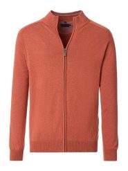 CASAMODA Kardigan w kolorze łososiowym rozmiar: M. Pomarańczowe kardigany męskie CASAMODA, m, bez wzorów, z bawełny, bez kołnierzyka. Za 126.15 zł.