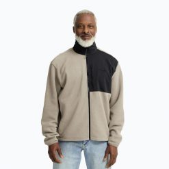 Bluza polarowa męska Jack Wolfskin Sumetro Full Zip. Brązowe bluzy bez kaptura męskie Jack Wolfskin, m, z materiału. Za 389.99 zł.