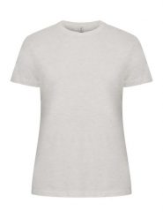 Clique Classic OC-T Women T‑shirt z bawełny organicznej. Szare t-shirty damskie CLIQUE, xs, bez wzorów, z bawełny, bez kołnierzyka. Za 118.39 zł.