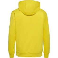 Bluza z kapturem Hummel Go 2.0. Żółte bluzy sportowe damskie HUMMEL, m, bez wzorów, bez ramiączek, z kapturem. Za 267.50 zł.