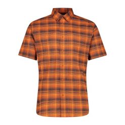 Koszula męska CMP 35S5717. Brązowe koszule męskie CMP, m, bez wzorów, bez kołnierzyka, bez ramiączek. Za 257.50 zł.