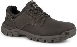Męskie półbuty skórzane CATERPILLAR CAT THRESHOLD LOW. Szare półbuty męskie CATerpillar, z materiału, bez zapięcia. Za 319.00 zł.