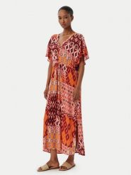 Vero Moda Sukienka codzienna Menny 10303701 Pomarańczowy Regular Fit. Brązowe sukienki damskie Vero Moda, na co dzień, m, bez wzorów, z wiskozy, bez kołnierzyka, bez ramiączek, proste. Za 189.99 zł.