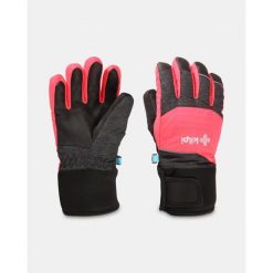 Dziecięce rękawiczki narciarskie Kilpi SKIMI-J. Czerwone rękawiczki dziecięce Kilpi, bez ramiączek. Za 179.35 zł.