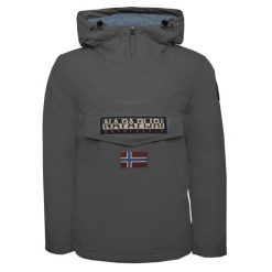 Kurtka puchowa Mężczyzna NAPAPIJRI RAINFOREST WINTER 3. Szare kurtki męskie Napapijri, m, bez wzorów, z puchu, sportowe, bez kaptura. W wyprzedaży za 811.75 zł.