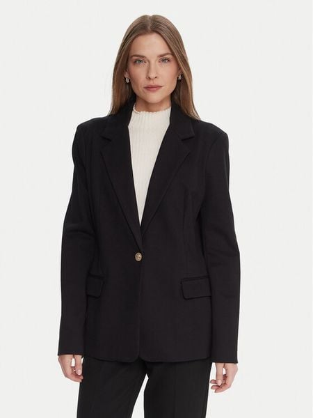 Guess Marynarka W5BN66 KCMU2 Czarny Regular Fit. Czarne marynarki i żakiety damskie Guess, xs, z aplikacjami, z wiskozy. Za 499.99 zł.