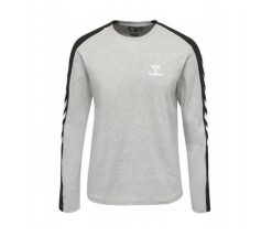 Koszulka z długim rękawem Hummel HML Flint T-Shirt. Szare koszulki męskie z długim rękawem HUMMEL, m, bez wzorów, z dżerseju, bez kołnierzyka. Za 110.75 zł.
