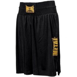 Angielskie spodenki bokserskie Metal Boxe water. Czarne szorty męskie METAL BOXE, bez wzorów, z tkaniny. Za 181.00 zł.