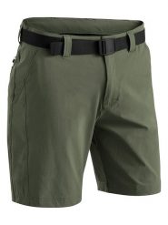 Maier Sports Szorty funkcyjne "Nil" w kolorze khaki rozmiar: 50. Brązowe szorty męskie Maier Sports, z materiału, bez kołnierzyka. Za 183.59 zł.