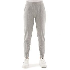 Bluza lekki z bawełna z kieszenie na co dzień. Szare bluzy bez kaptura damskie LEONE 1947 APPAREL, z bawełny. W wyprzedaży za 101.80 zł.