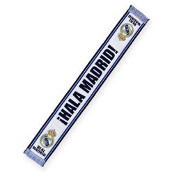 Szalik kibicowski Real Madryt. Szaliki męskie Real Madrid, bez wzorów. Za 99.00 zł.