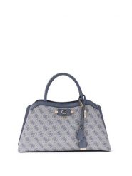 Guess Torebka Lindsey HWSG97 49060 Niebieski. Niebieskie listonoszki damskie Guess, z aplikacjami, ze skóry, bez dodatków. Za 570.99 zł.