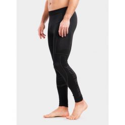 Legginsy termoaktywne męskie Brubeck Cooler. Czarne bielizna termoaktywna męska Brubeck, m, bez wzorów. Za 114.99 zł.