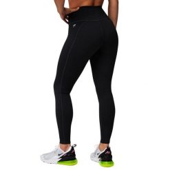 Damskie legginsy z wysokim stanem Fabletics Define. Czarne legginsy damskie FABLETICS, xl, bez wzorów, z elastanu. Za 297.55 zł.