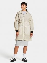 Didriksons Parka "Athena" w kolorze kremowym rozmiar: 32/34. Brązowe parki damskie Didriksons, bez wzorów. Za 101.23 zł.
