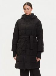 Armani Exchange Płaszcz zimowy XW000649 AF16207 UC001 Czarny Regular Fit. Czarne płaszcze damskie Armani Exchange, na zimę, l, bez wzorów, z syntetyku. Za 1,349.00 zł.