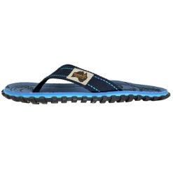 Japonki Gumbies Islander Abyss G-IS-MN-ABYSS niebieskie. Niebieskie klapki i japonki męskie z bawełny. Za 261.27 zł.