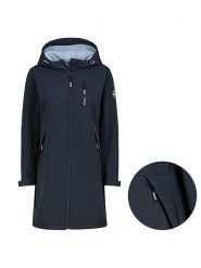Sublevel Płaszcz softshellowy w kolorze granatowym rozmiar: M. Niebieskie płaszcze damskie Sublevel, m, bez wzorów, sportowe. Za 200.60 zł.