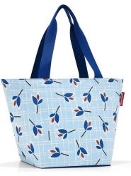 Reisenthel Shopper bag "M" w kolorze błękitnym - 51 x 30,5 x 26 cm rozmiar: onesize. Niebieskie shopper bag damskie Reisenthel, bez wzorów, z materiału, na ramię, bez dodatków. Za 34.45 zł.