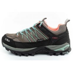 Buty CMP Rigel 3Q54456 01PR szare z membraną. Szare obuwie trekkingowe damskie na zimę. Za 537.85 zł.