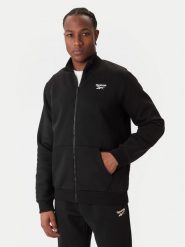 Reebok Bluza Wrenleigh Track Top RK25144CCM Czarny Regular Fit. Czarne bluzy bez kaptura męskie Reebok, m, z bawełny. Za 249.99 zł.