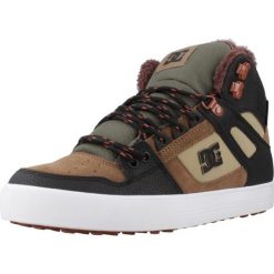 Tenisówki Dc Model Pure High-top Wc Wnt Kolor Brązowy. Brązowe trampki i tenisówki męskie DC Shoes, bez wzorów, bez zapięcia. Za 329.99 zł.