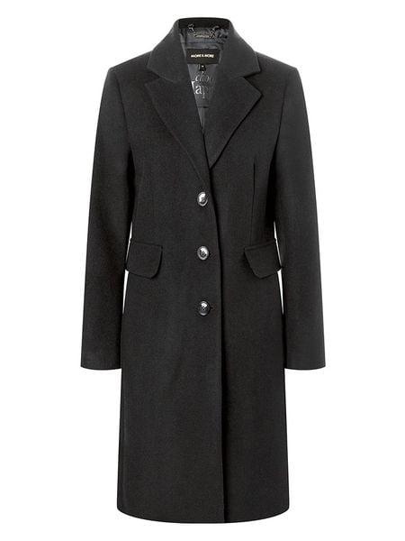 More & More Płaszcz przejściowy w kolorze czarnym rozmiar: 38. Czarne płaszcze damskie MORE & MORE, bez wzorów. Za 308.18 zł.