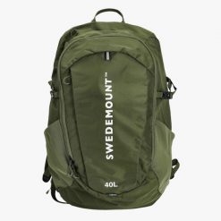 Plecaki Turystyka Swedemount Trail Backpack 40L szybkoschnący. Zielone plecaki damskie SWEDEMOUNT, bez wzorów, z tkaniny. Za 279.99 zł.