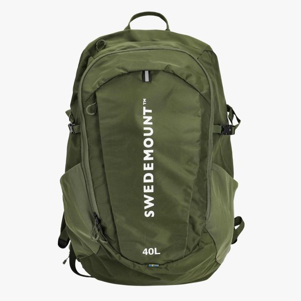Plecak turystyczny unisex Swedemount Trail Backpack 40L szybkoschnący. Zielone plecaki damskie SWEDEMOUNT, bez wzorów, z tkaniny. Za 279.99 zł.