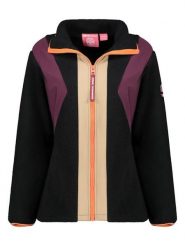 Geographical Norway Kurtka polarowa "Uriel" w kolorze czarnym rozmiar: XL. Czarne kurtki damskie Geographical Norway, xl, bez wzorów, z polaru, bez kaptura. Za 160.96 zł.