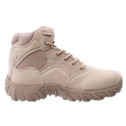 Buty taktyczne męskie Magnum Cobra 6.0 V1 Suede - beżowe, Rozmiar buta 41. Brązowe buty trekkingowe męskie MAGNUM, z meshu, bez zapięcia, na fitness i siłownię. Za 294.99 zł.