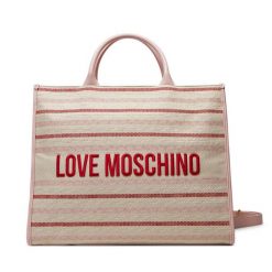 Torebka LOVE MOSCHINO. Czerwone torebki klasyczne damskie Love Moschino, bez wzorów, bez dodatków. Za 579.99 zł.