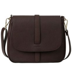 Torebka skórzana Canaletto – elegancja i funkcjonalność na co dzień TD601s255. Brązowe torebki klasyczne damskie bez wzorów, ze skóry, bez dodatków. Za 344.00 zł.