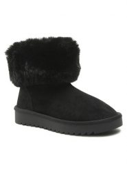 Jenny Fairy Śniegowce WS5918-05 Czarny. Czarne śniegowce damskie Jenny Fairy, z materiału. Za 159.99 zł.