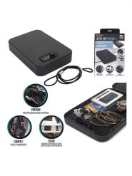 Garden Spirit Sejf podróżny w kolorze czarnym - 16,6 x 24 x 4,8 cm rozmiar: onesize. Czarne walizki Garden Spirit, bez wzorów, z materiału. Za 52.05 zł.